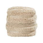Watervail Textured Pouf