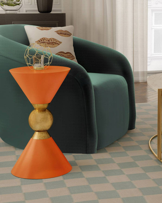 Anzac End Table - Orange