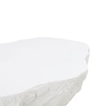 Bergamo Indoor/Outdoor Concrete Coffee Table - White