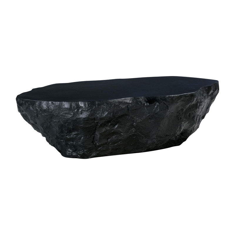 Bergamo Indoor/Outdoor Concrete Coffee Table - Black