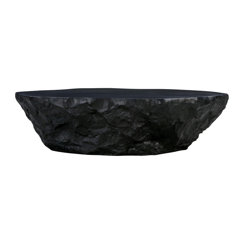 Bergamo Indoor/Outdoor Concrete Coffee Table - Black