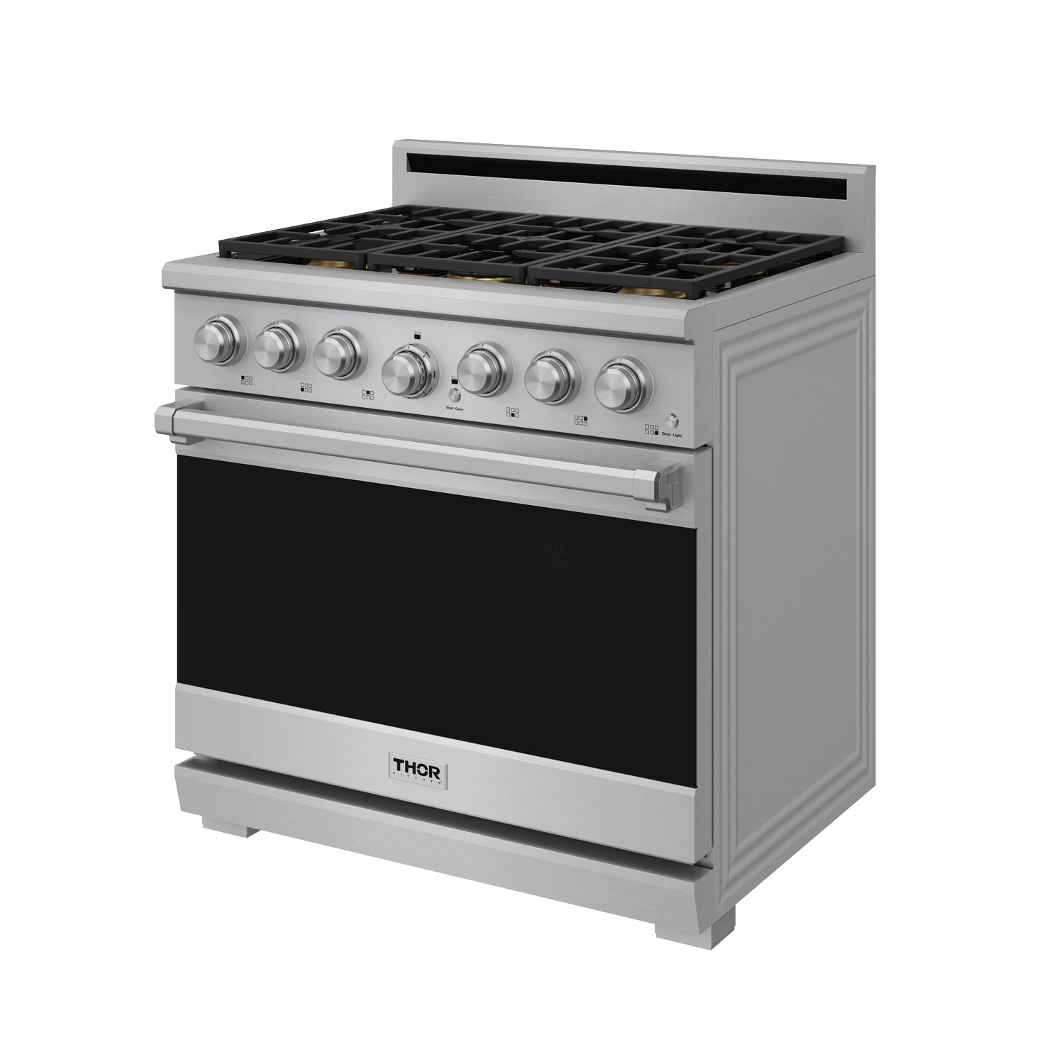 Thor Kitchen Stainless Steel Natural Gas Range (6.0 cu ft.) - XRG36E