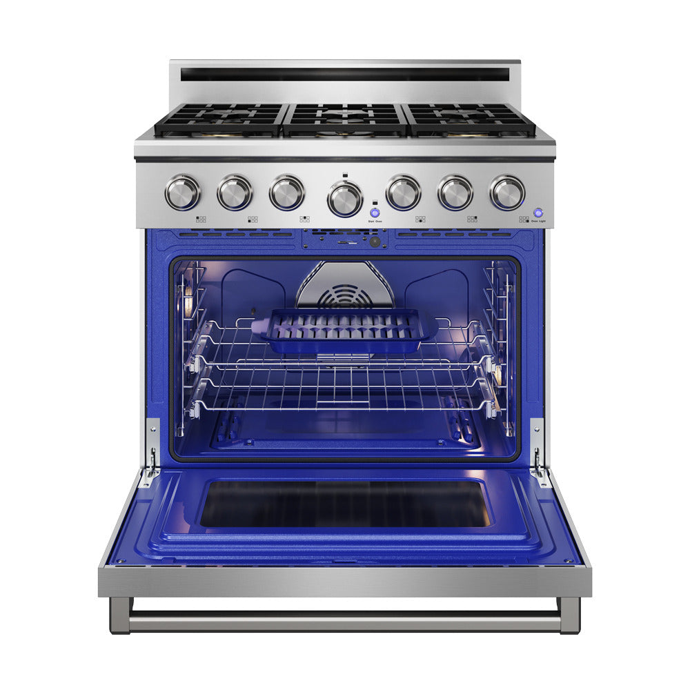 Thor Kitchen Stainless Steel Natural Gas Range (6.0 cu ft.) - XRG36E