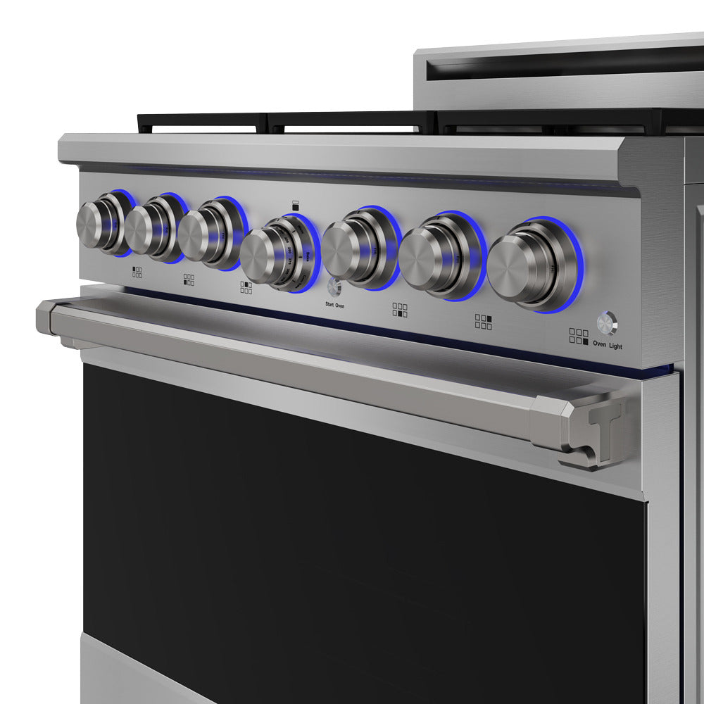 Thor Kitchen Stainless Steel Natural Gas Range (6.0 cu ft.) - XRG36E