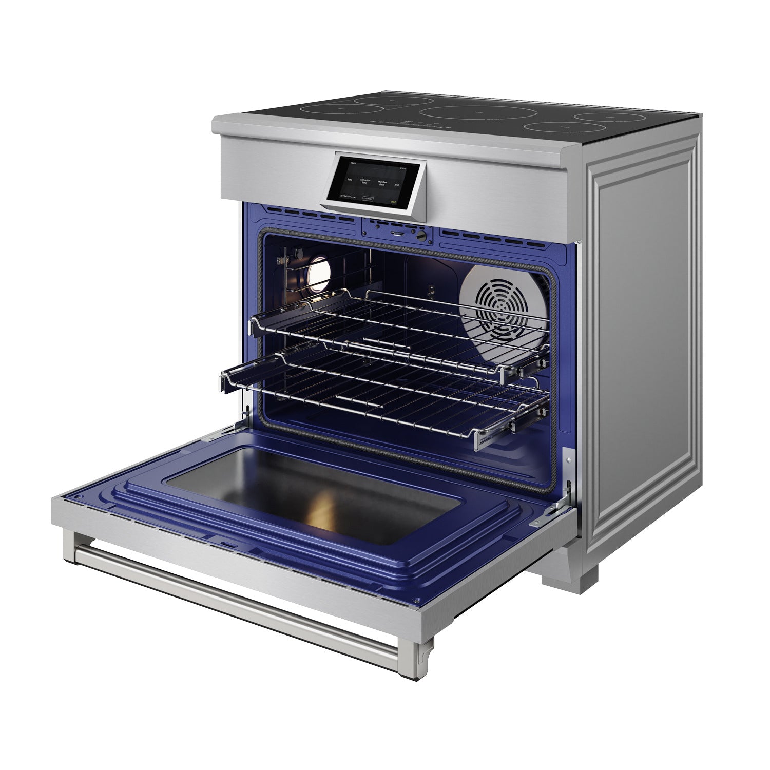 Thor Kitchen Stainless Steel Professional Induction Range (6 Cu. Ft.) - XRI36E