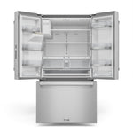 Thor Kitchen 36" 28.9 Cu. Ft. Stainless Steel French Door Refrigerator – TRF3628FFD
