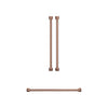Thor Kitchen Trousse de poignées et quincaillerie pour réfrigérateur 36po or rose – CKA-RF3621-RSG
