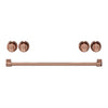 Thor Kitchen Trousse de poignées et quincaillerie pour cuisinière 30po or rose – CKA-RG30-RSG