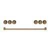 Thor Kitchen Trousse de poignées et quincaillerie pour cuisinière 36po bronze – CKA-RG36-BRZ
