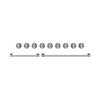 Thor Kitchen Trousse de poignées et quincaillerie pour cuisinière 48po acier inoxydable – CKA-RG48-SS