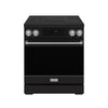 Thor Kitchen Série Gordon Ramsay Cuisinière électrique 4,8 pi³ de 30po à induction acier inoxydable noir - RSI30B