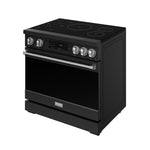Thor Kitchen Gordon Ramsay Black Stainless Steel 36" Induction Range (6.0 cu ft)- RSI36B
