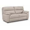 Toscana Sofa en cuir – gris pâle