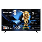 Hisense Téléviseur intelligent 55 po QLED MiniDEL FireTV 144Hz IA 4K – 55U68SF--