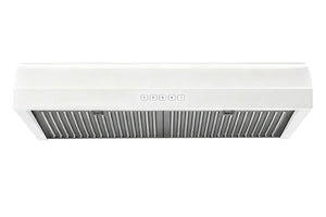 Hauslane Hotte de cuisinière sous l’armoire série Chef 30po 400 PCM blanc – UC-B018WHT-30