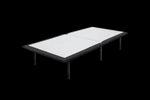 L2 Platform Twin Base - White and Black