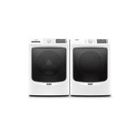 Maytag White Front-Load Washer (5.5 cu. ft.) & Electric Dryer (7.3 cu. ft.) - MHW6630HW/YMED5630HW