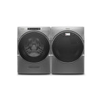 Whirlpool Chrome Shadow Front-Load Washer (5.8 cu. ft.) & Gas Dryer (7.4 cu. ft.) - WFW8620HC/WGD9620HC