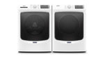 Maytag White Front-Load Washer (5.5 cu. ft.) & Gas Dryer (7.3 cu. ft.) - MHW6630HW/MGD5630HW