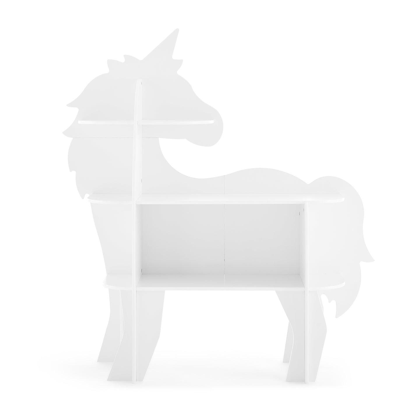 Unicorn Bookcase - White