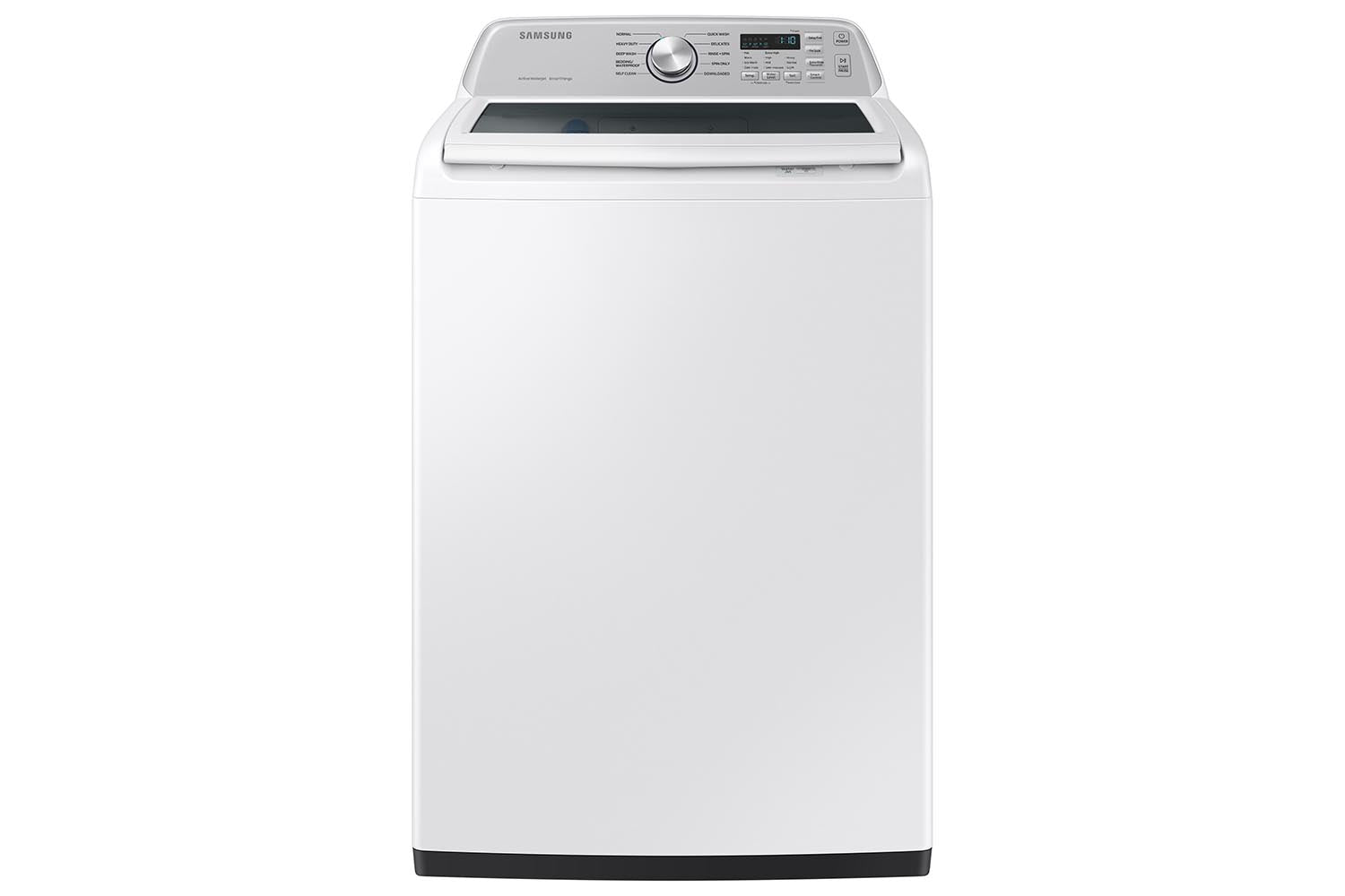 Samsung White Top Load Washer with Agitator and SmartThings (5.3 Cu.Ft) - WA46CG3505AWA4