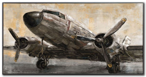 Ready for Takeoff Wall Art - Bronze - 56 X 29