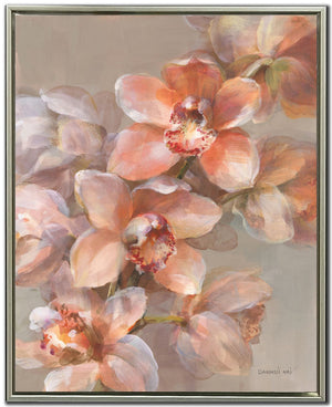 Pink Flowers I Wall Art - Pink - 25 X 31