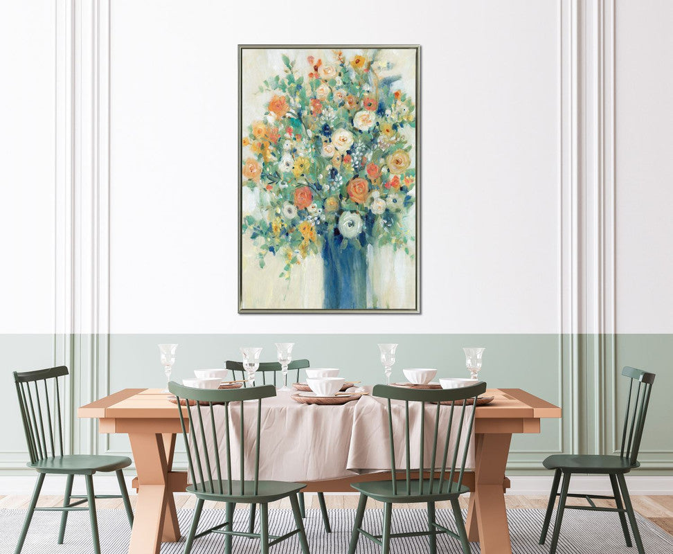 Spring Colours Wall Art - Multi Coloured - 31 X 46