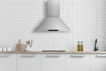 Hauslane Chef Series Stainless Steel 30" 860 CFM Wall Mount Range Hood - WM-538SS-30
