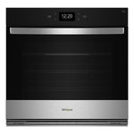 Whirlpool Fingerprint Resistant Stainless Steel Smart Wall Oven with Air Fry (5.00 Cu Ft) - WOES7030PZ