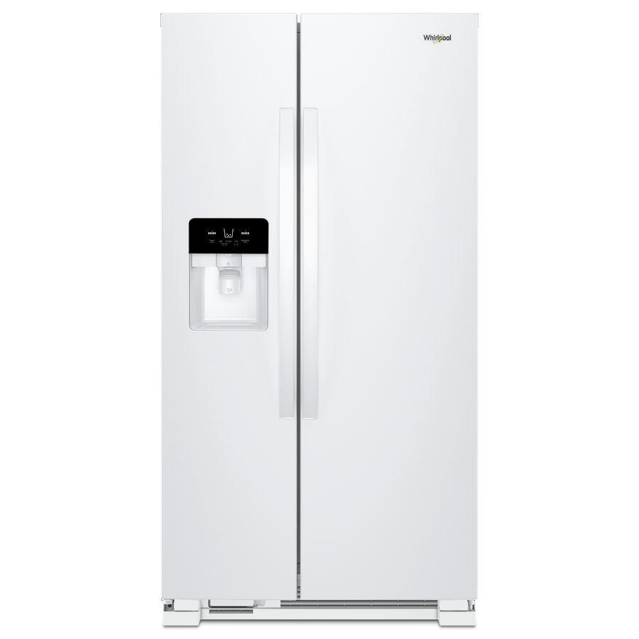 Whirlpool 32.75" 21 Cu. Ft. White Side-by-Side Refrigerator - WRS321SDHW