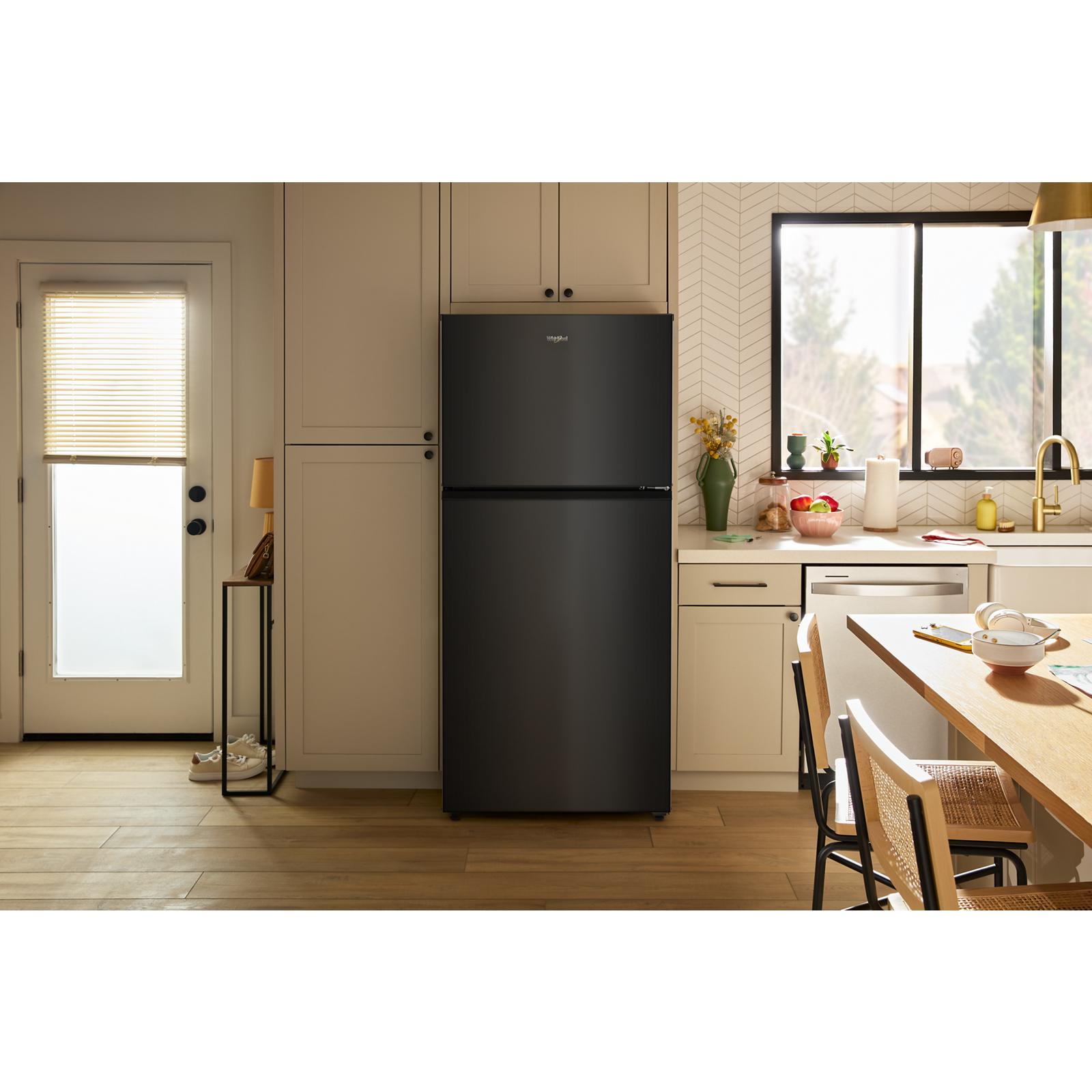 Maytag 30" 19.3 Cu. Ft. Black Top-Freezer Refrigerator - MRTX5119SB