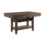 Whiskey Rivers Counter Height Table - Greyish Brown