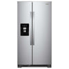 Whirlpool Réfrigérateur 21,4 pi³ de 33,1 po côte à côte acier inoxydable - WRS321SDHZ