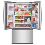 Whirlpool 36" 23 Cu. Ft. Fingerprint-Resistant Stainless Steel Counter Depth French Door Refrigerator - WRFC5036RZ