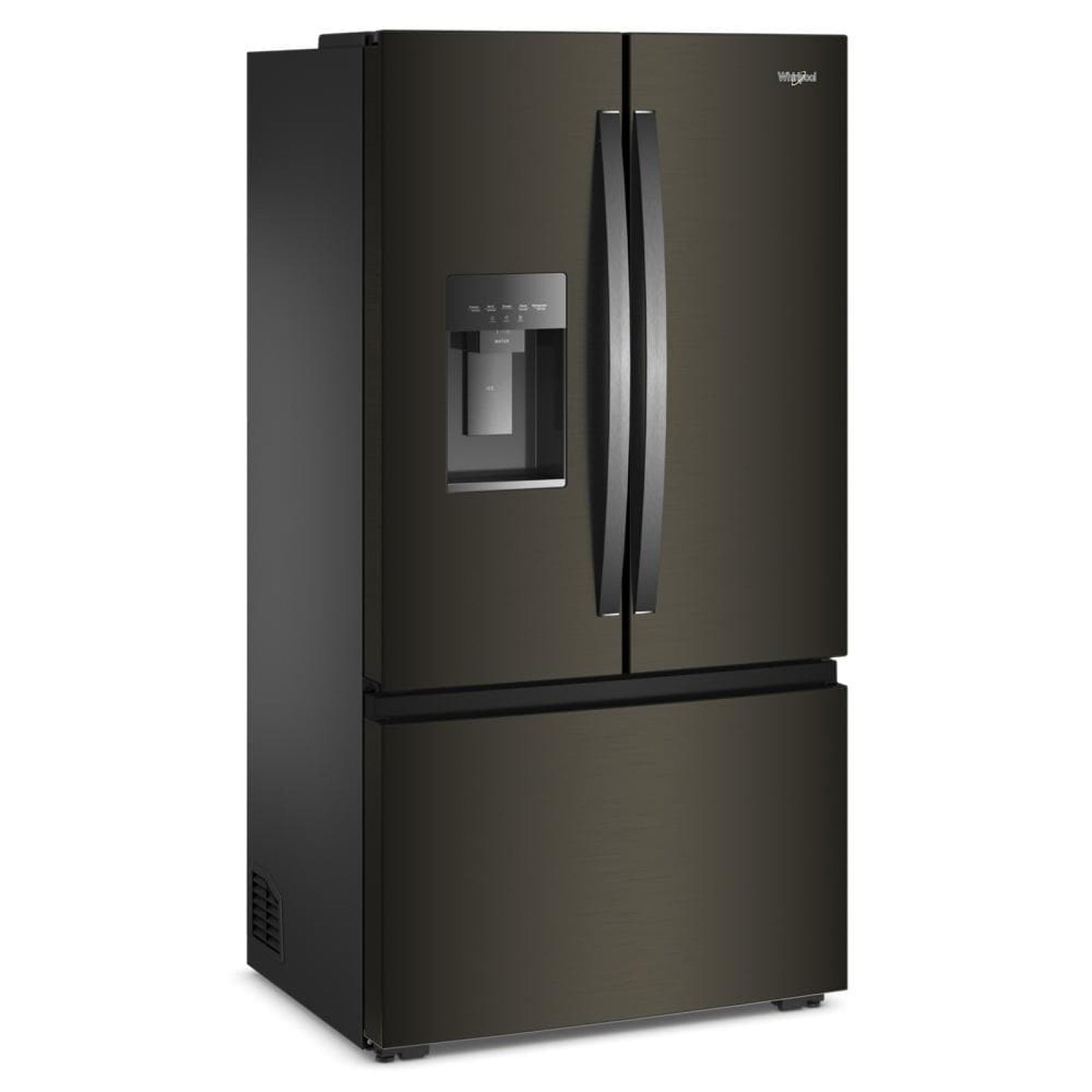Whirlpool 36" 23 Cu. Ft. Black Stainless Steel Counter Depth French Door Refrigerator - WRFC5036RV