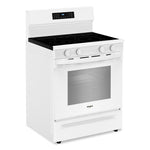 Whirlpool White Freestanding Electric Convection Range (5.3 cu.ft.) - YWFES7030SW