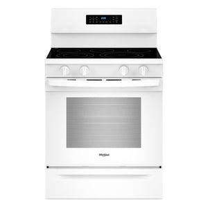 Whirlpool Cuisinière électrique 5,3 pi³ autonome à convection blanc YWFES7030SW