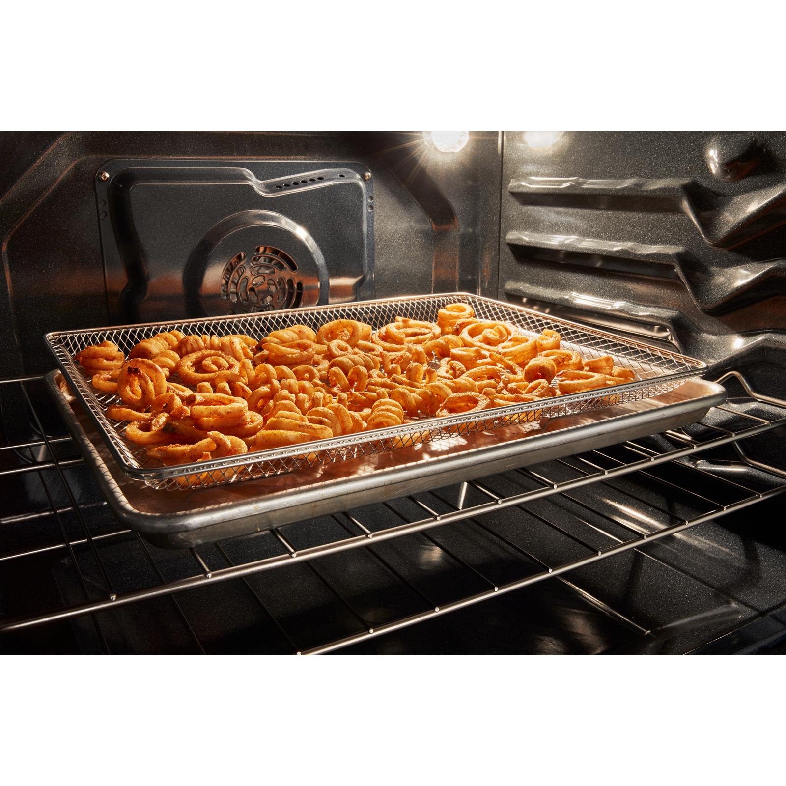 Whirlpool Fingerprint Resistant Stainless Steel Freestanding Electric Convection Range (5.3 cu.ft.) - YWFES7030SZ