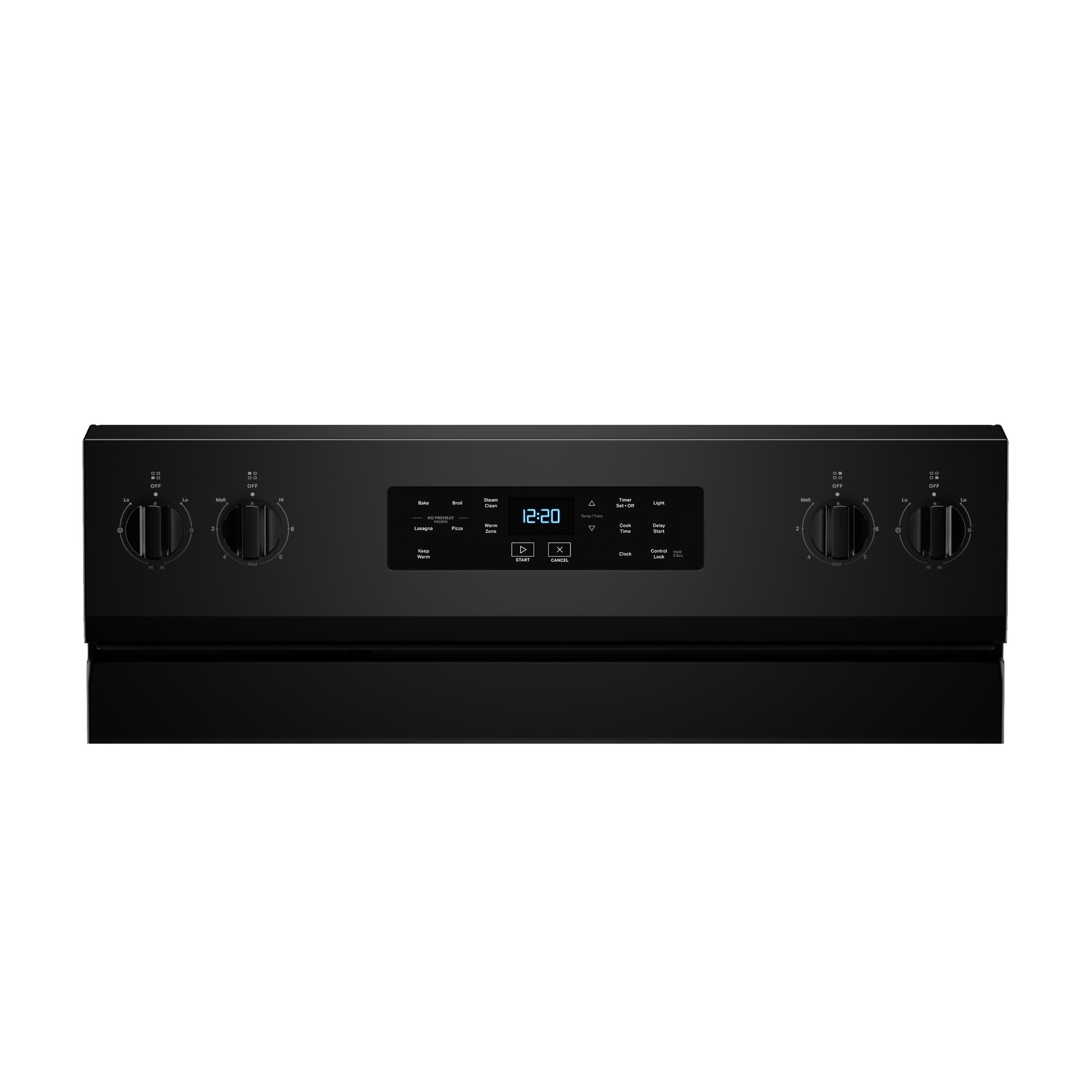 Whirlpool Black Freestanding Electric Single Oven Range (5.3 Cu. Ft.) - YWFES3330RB