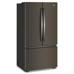 Whirlpool 36" 24 Cu. Ft. Black Stainless Steel Counter Depth French Door Refrigerator - WRFC3036RV