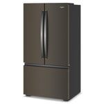 Whirlpool 36" 24 Cu. Ft. Black Stainless Steel Counter Depth French Door Refrigerator - WRFC3036RV