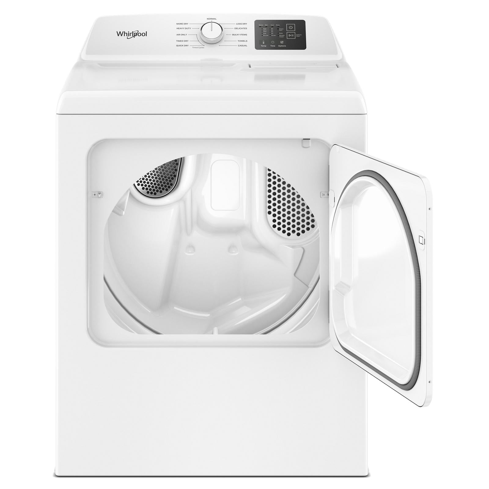 Whirlpool White Electric Dryer (7.0 Cu. Ft.) with Adaptive Dry - YWED4105SW