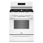 Whirlpool White Freestanding Gas Single Oven Convection Range (5.0 Cu. Ft.) - WFGS4530SW