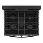 Whirlpool Black Freestanding Gas Single Oven Convection Range (5.0 Cu. Ft.) - WFGS4530SB