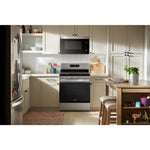 Whirlpool Black Freestanding Gas Single Oven Convection Range (5.0 Cu. Ft.) - WFGS4530SB