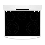 Whirlpool White Freestanding Electric Single Oven Convection Range (5.3 Cu. Ft.) - YWFES4530SW