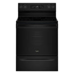 Whirlpool Black Freestanding Electric Single Oven Convection Range (5.3 Cu. Ft.) - YWFES4530SB