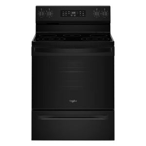 Whirlpool Cuisinière électrique 5,3 pi³ autonome à convection noir YWFES4530SB