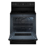 Whirlpool Black Freestanding Electric Single Oven Convection Range (5.3 Cu. Ft.) - YWFES4530SB